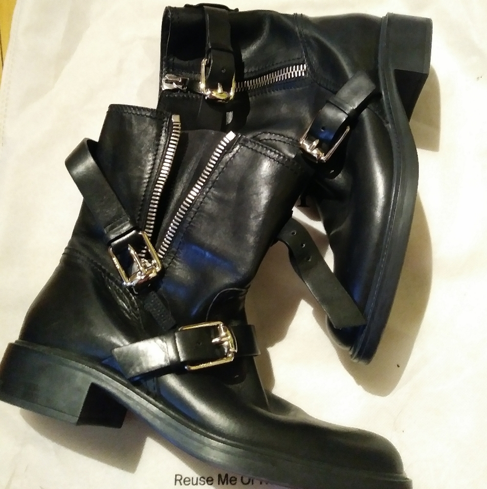 GUCCI genuine leather boots Sz 39